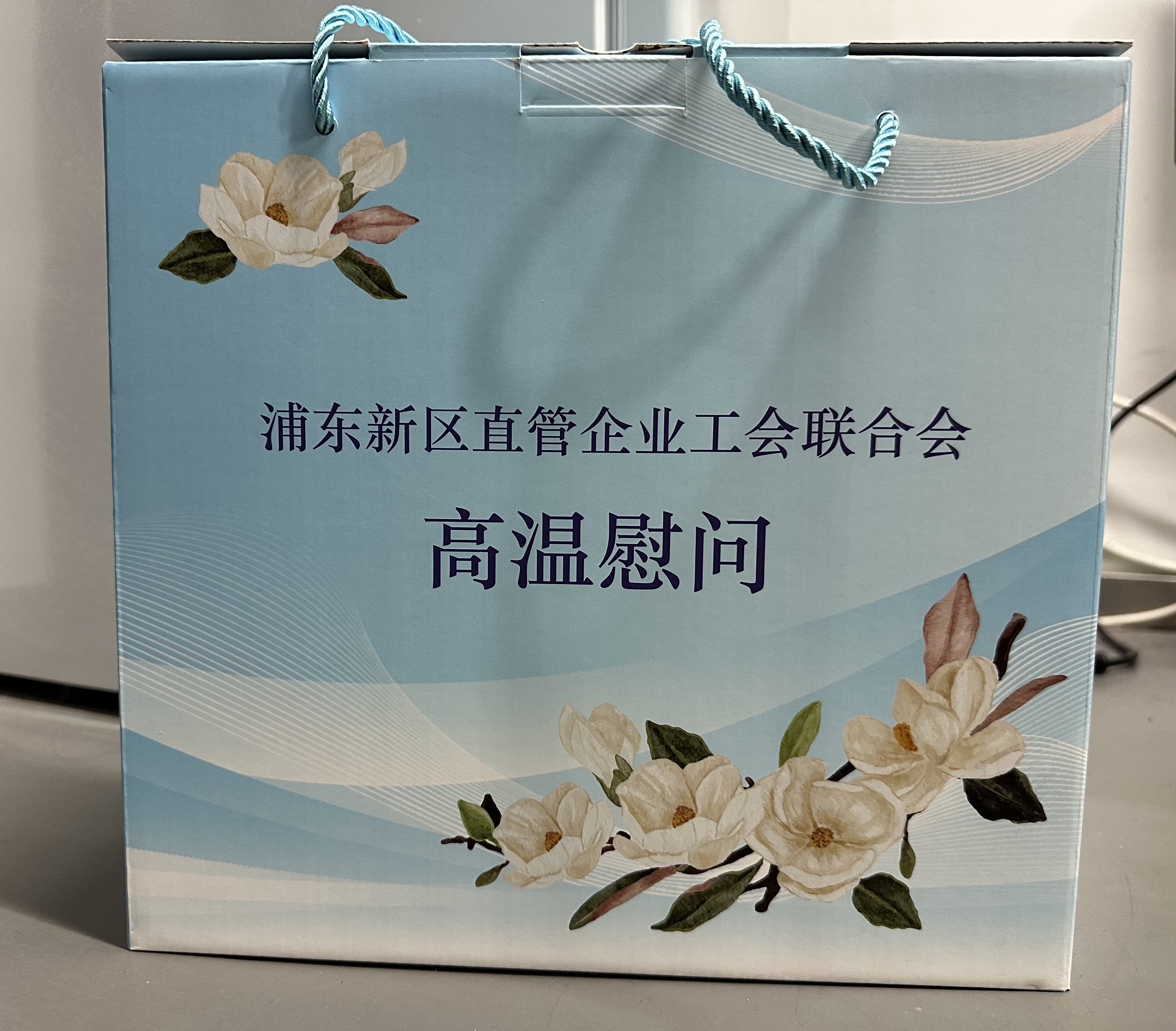 工会送清凉，暖意抵骄阳——记浦东新区直管企业工会高温慰问发放